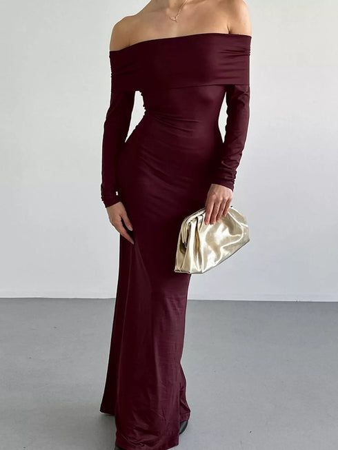 off-shoulder-long-sleeve-maxi-dress-OhSoStyled-Sophia's-Style-3