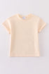 Premium Cream basic T-shirt