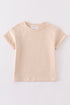 Premium Apricot basic T-shirt