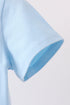 Blue pocket button down shirt