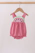 Red watermelon ruffle bubble