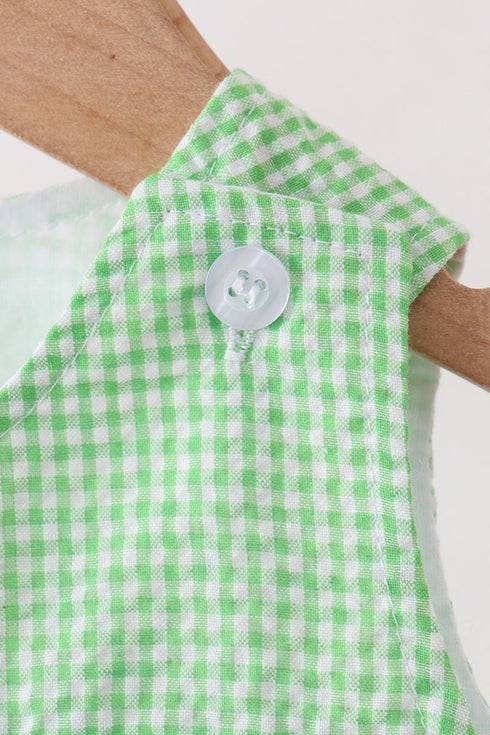 Green watermelon embroidery jonjon
