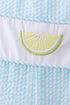 Blue lemon embroidery jonjon