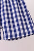 Red flag fireworks embroidery shorts set