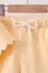 Buttercup Scalloped Shorts Set