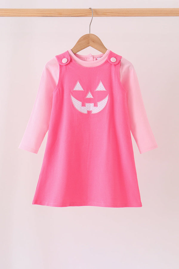 pink-jack-o-lantern-applique-2pc-dress-set-sophias-styleSet-1