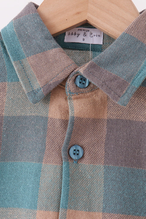 teal-plaid-button-down-shirt-sophias-style-2