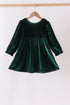 green-velvet-bow-dress-abby-evie-sophias-styleDress-1