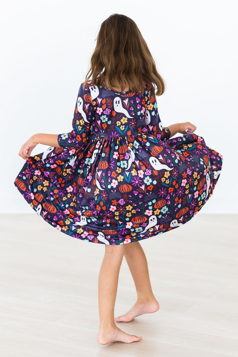 fangtastic-3-4-sleeve-pocket-twirl-dress Mila & Rose at Sophia's Style--12-24M--2