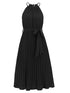 pleated-spaghetti-strap-tie-waist-midi-dress Sophia's Trends - Sophia's Style-Dark Green-XL