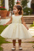 Vestido de niña de flores con apliques florales en 3D con cuentas de perlas de varios colores para niñas de 3 a 24 meses