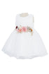 Baby Girls 3D Multi Floral Belt Flower Girl Dress 3-24M - SophiasStyle.com