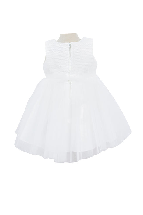 Baby Girls 3D Multi Floral Belt Flower Girl Dress 3-24M - SophiasStyle.com