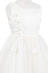 Girls Flower Petals V Back High Low Flower Girl Dress 2-12 - SophiasStyle.com