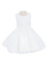 Baby Girls 3D Floral Top Soft Tulle Flower Girl Dress 3-24M - SophiasStyle.com