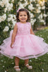 Baby Girls Butterfly Sequin Tulle Layered Skirt Flower Girl Dress 3-24M