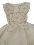 Baby Girls Daisy Sequin Pearl Tulle Flower Girl Dress 3-24M