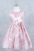 Girls Elegant Floral Embroidery Dress 2-12