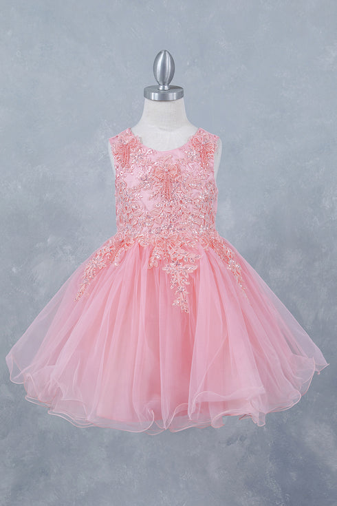 Girls Stunning Tulle and Lace Party Dress 2-12
