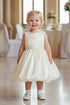 Elegant Baby Girls Satin Party Dress 3-24M