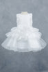 Elegant Baby Girls Ruffled Party Dress 3-24M