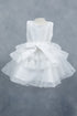 Elegant Baby Girls Ruffled Party Dress 3-24M