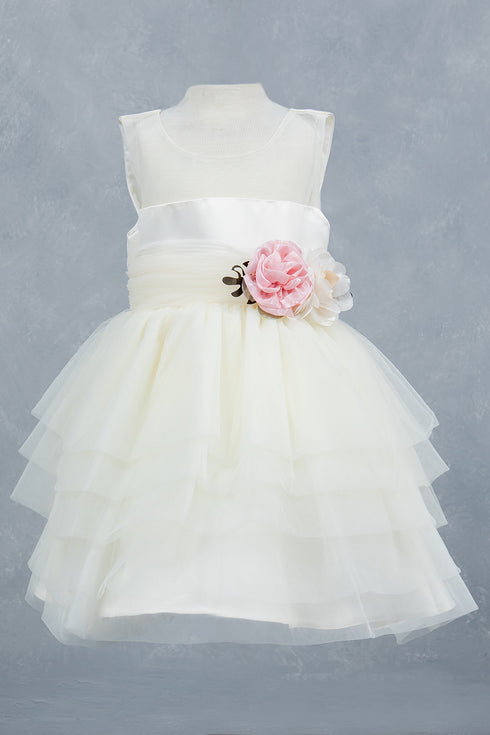 Elegant Baby Girls Special Occasion Dress 3-24M