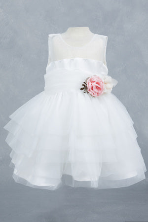 Elegant Baby Girls Special Occasion Dress 3-24M