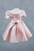 Baby Girls Off Shoulder Collar Bow Flower Girl Dress 6-24M