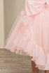 Elegant Floral Embellished Ruffle Back Dress 4-14