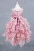 Girls Elegant Sequin & Ruffle Gown 2-14