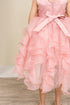 Girls Elegant Sequin & Ruffle Gown 2-14