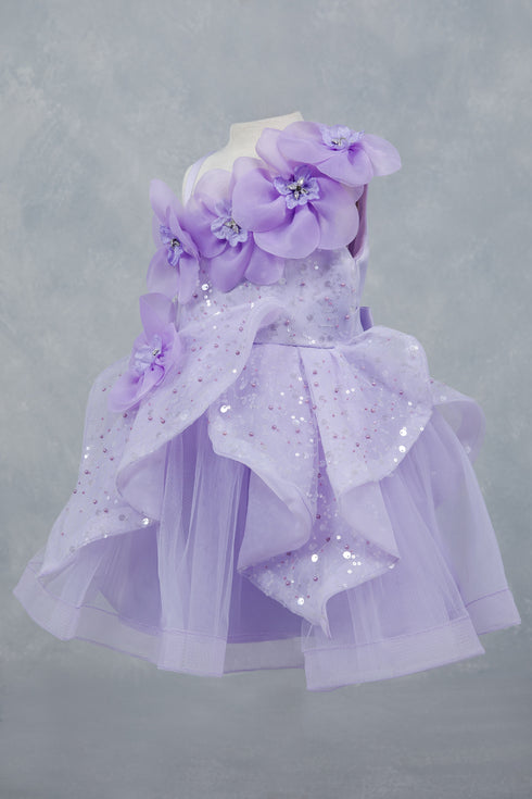 Little Fashionistas Baby Girl Gown 3-24 Months