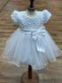 Baby Girls Lace Tulle Party Dress with Bow 6-24Months
