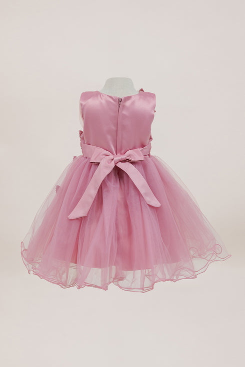Baby Girls Butterfly Tulle Party Dress 6-24Months