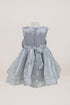 Satin Baby Girl Dress with Bow – Elegant Toddler Party & Special Occasion Dress 6-24Months