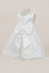 Satin Baby Girl Dress with Bow – Elegant Toddler Party & Special Occasion Dress 6-24Months