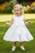 Satin Baby Girl Dress with Bow – Elegant Toddler Party & Special Occasion Dress 6-24Months