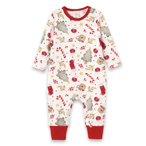 baby-holiday-bamboo-romper-christmas-print-one-piece-noel Sophia's StyleBaby Unisex Clothes-1