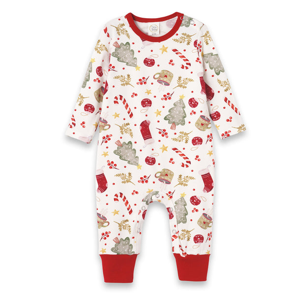baby-holiday-bamboo-romper-christmas-print-one-piece-noel Sophia's StyleBaby Unisex Clothes-1