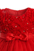 Baby Girls Floral Tulle Dress with Headband 6-24 Months