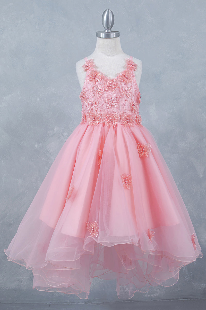 princess dress butterfly Girls' Pastel Butterfly Princess Dress  Magic Tree Kids