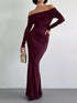 off-shoulder-long-sleeve-maxi-dress-OhSoStyled-Sophia's-Style-1