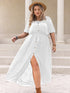 plus-size-round-neck-half-sleeve-dress OhSoStyled - Sophia's Style-11
