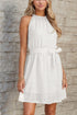 lace-sleeveless-tied-waist-mini-dress OhSoStyled - Sophia's Style in White-2