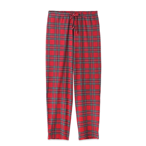 christmas-bamboo-unisex-pajama-pants-classic-red-tartan-plaid Sophia's Style-2