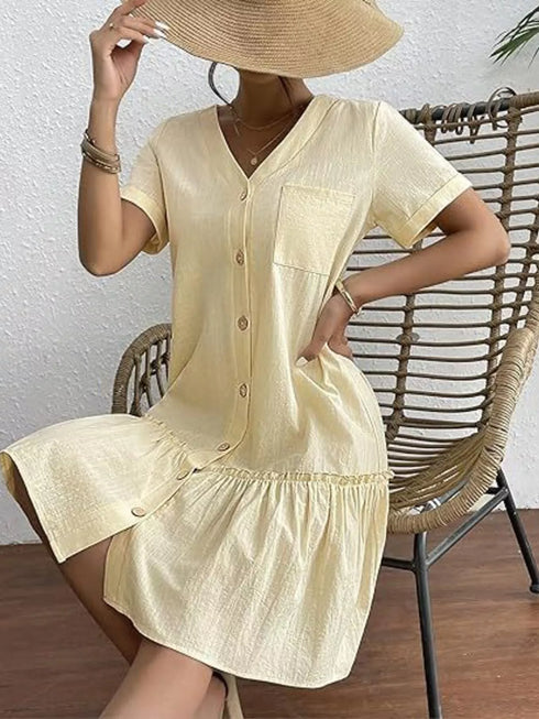 full-size-button-front-short-sleeve-tiered-dress-plus-size-OhSoStyled-Sophia's-Style-6