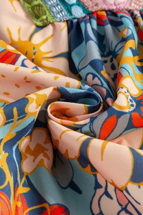 printed-notched-flounce-sleeve-mini-dress OhSoStyled at Sophia's Style-10