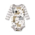 puppy-dog-print-baby-bodysuit-cotton-stripe-sleeve-sophias-style-2