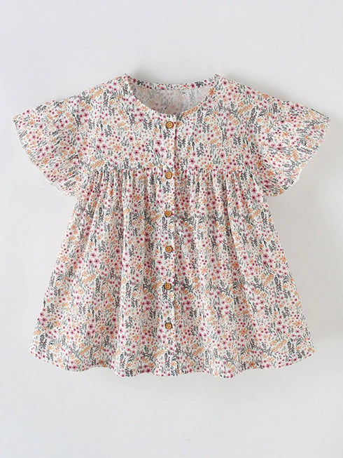 childrens-floral-print-button-front-ruffle-sleeve-dress-ohso-kids-sophias-styleDresses-1